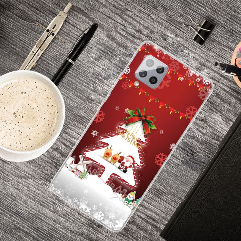 Skal Samsung Galaxy A42 5G Röd God Jul