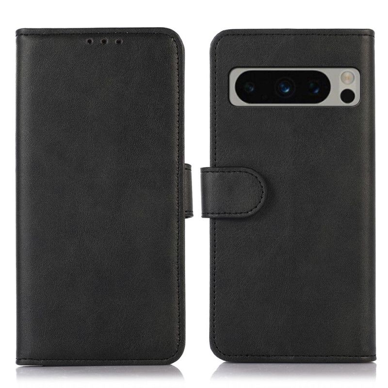 Läderfodral Google Pixel 8 Pro Telefonfodral Klassisk Lädereffekt