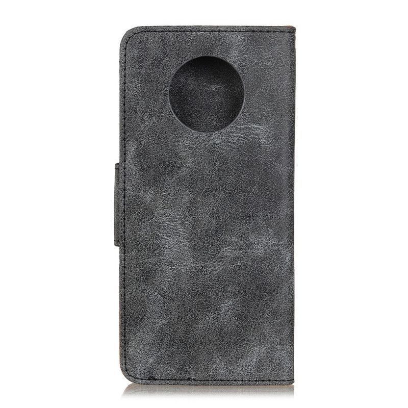 Läderskal Huawei Mate 40 Pro Grå Vintage Split Läder