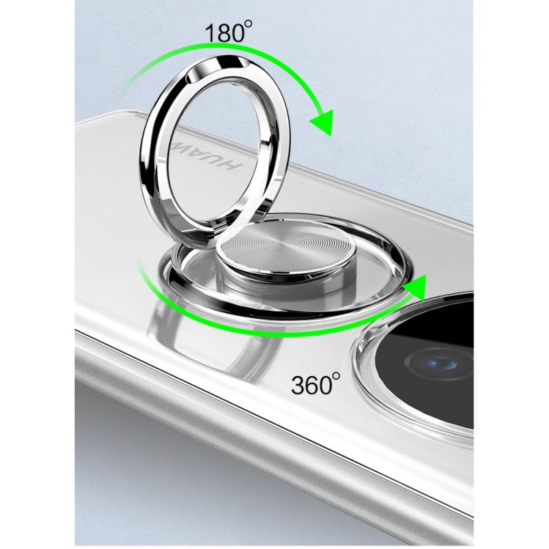 Skal Huawei Mate 40 Pro Svart Hybridroterande Ring