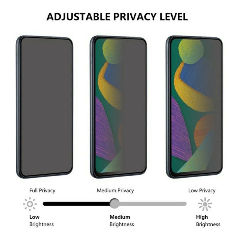 Anti-spionage Skärmskydd I Härdat Glas För Oppo Reno 14 5g
