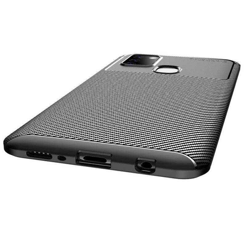 Skal Samsung Galaxy A21s Svart Flexibel Kolfiber