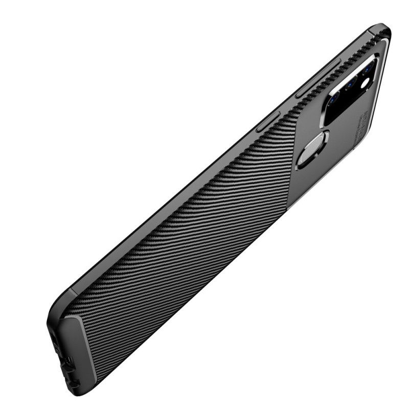 Skal Samsung Galaxy A21s Svart Flexibel Kolfiber