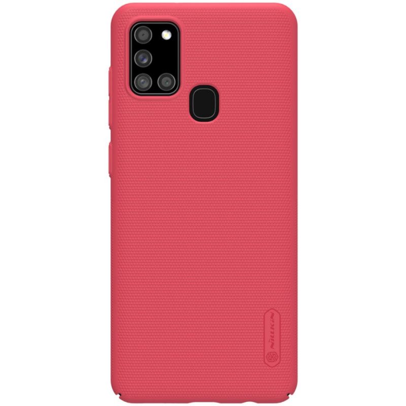 Skal Samsung Galaxy A21s Svart Stel Frostad Nillkin