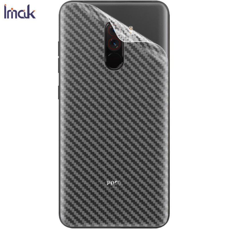 Bakre Skyddsfilm För Xiaomi Pocophone F1 Carbon Imak