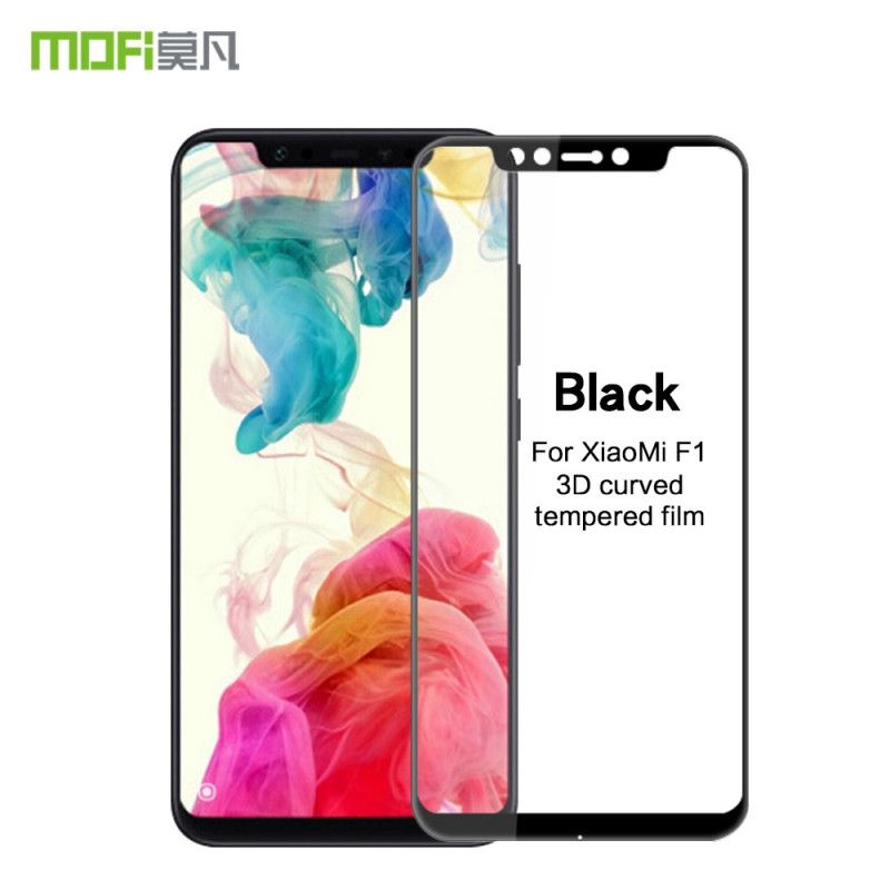 Krökt Skydd Av Härdat Glas Xiaomi Pocophone F1 Mofi