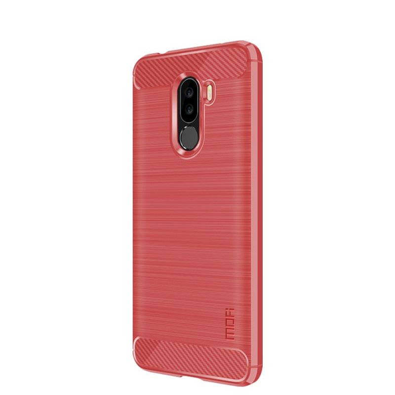 Skal för Xiaomi Pocophone F1 Svart Mofi Borstat Kolfiber