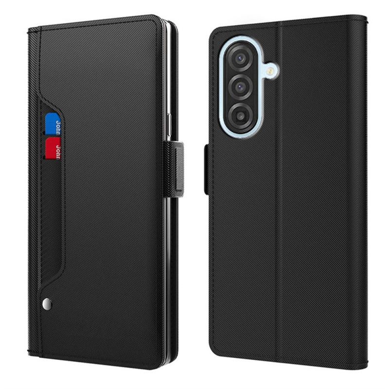 Fodral För Samsung Galaxy S26 Avtagbar Korthållare Och Spegel