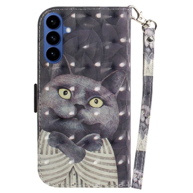 Fodral För Samsung Galaxy S26 Grått Katt-snodd