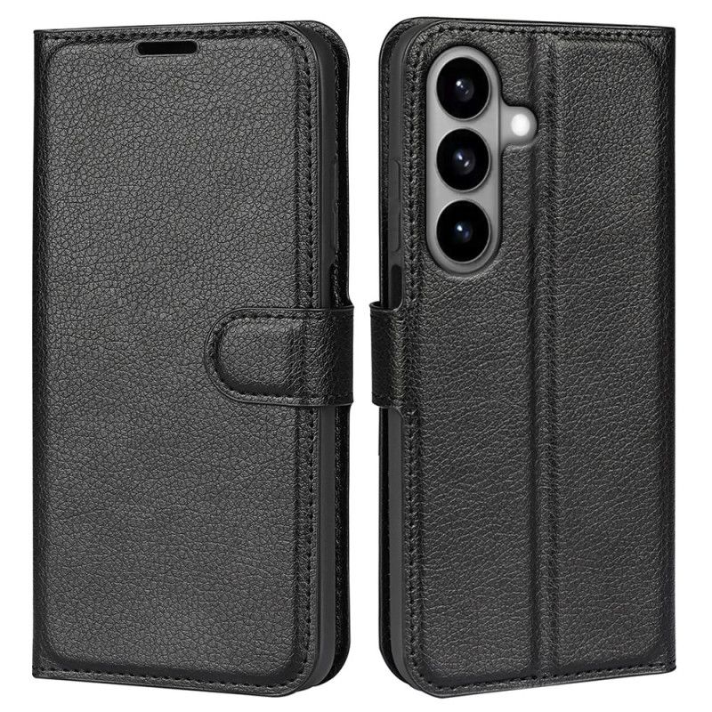 Fodral Samsung Galaxy S26 Litchi-imitationsläder