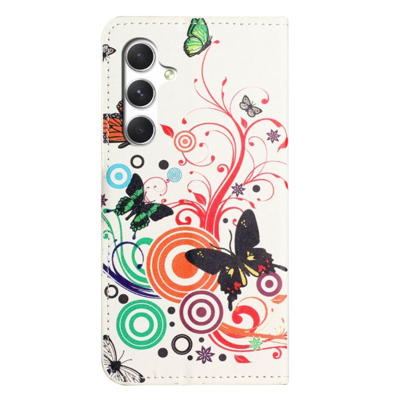 Fodral Samsung Galaxy S26 Vita Fjärilar