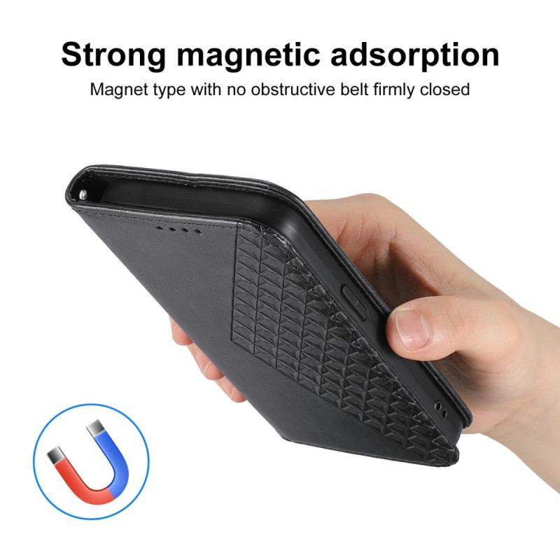 Folio-fodral För Samsung Galaxy S26 Präglad Geometri