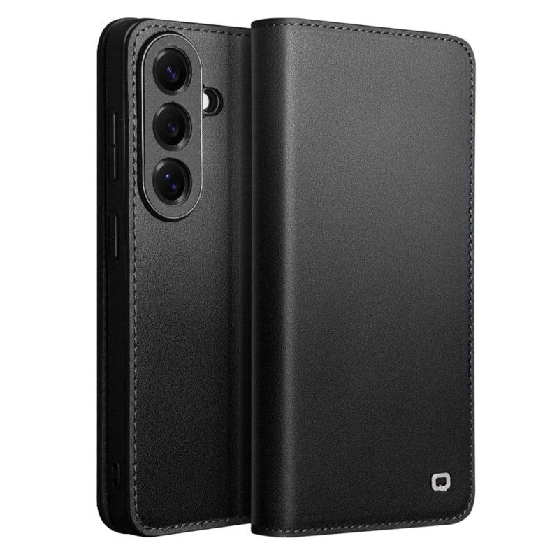 Folio-fodral Samsung Galaxy S26 Qialino Matt Läderplånbok