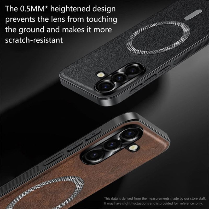 Samsung Galaxy S26 Linsbåge Med Lädereffekt