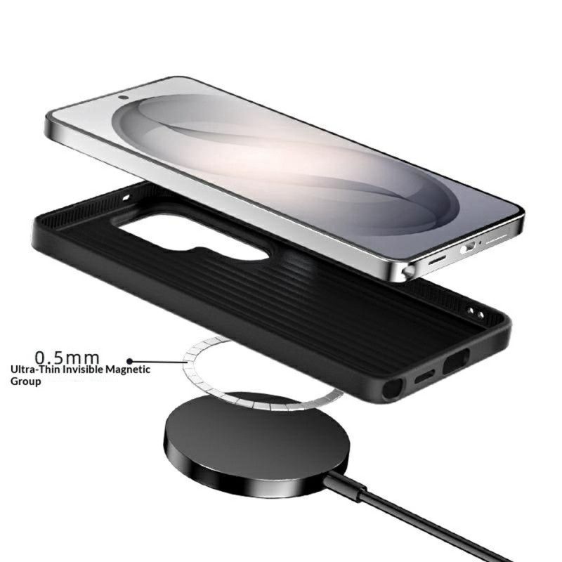 Skal För Samsung Galaxy S26 Abeel Magnetisk Kolfiber