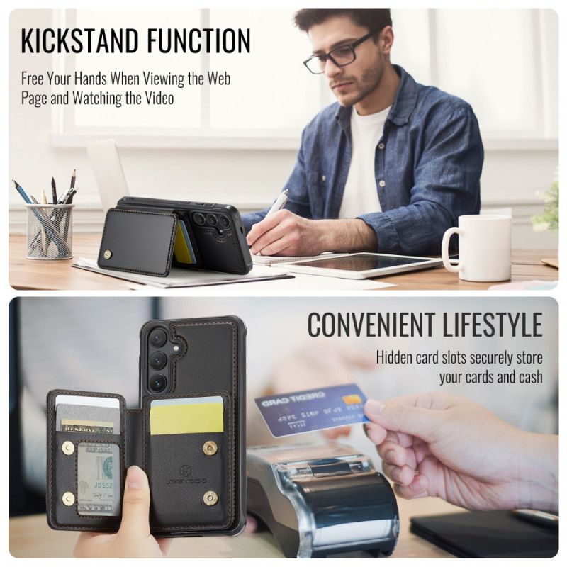 Skal För Samsung Galaxy S26 Jeehood Magnetisk Korthållare