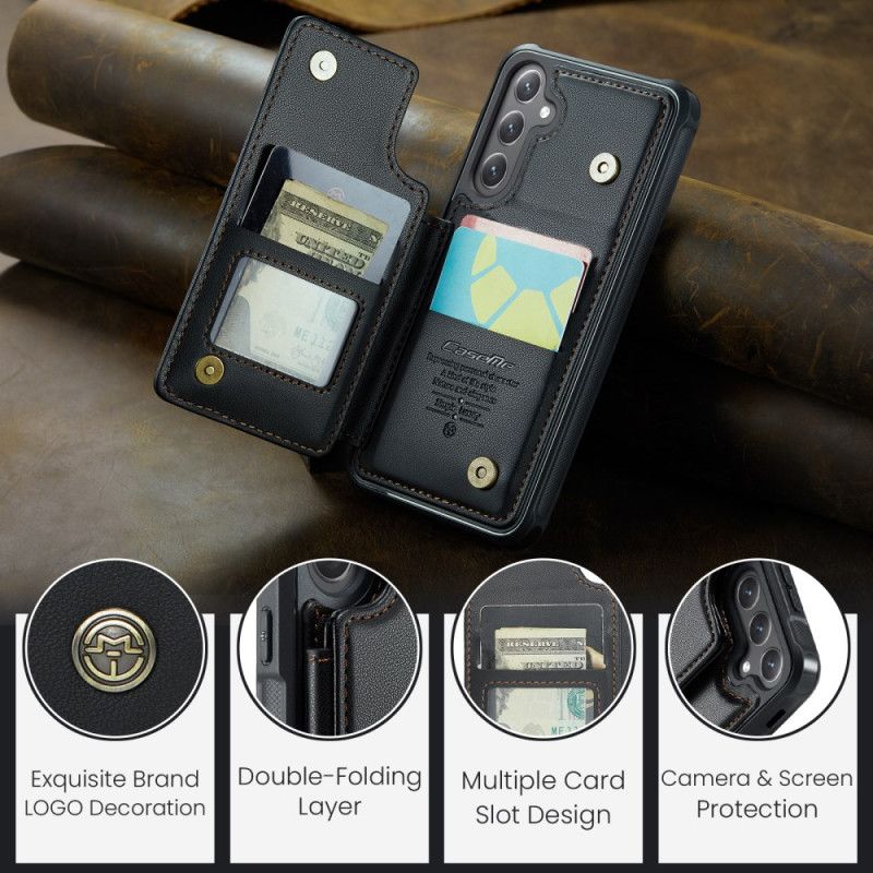 Skal För Samsung Galaxy S26 Rfid-blockerande Och 5 Kortfack Caseme