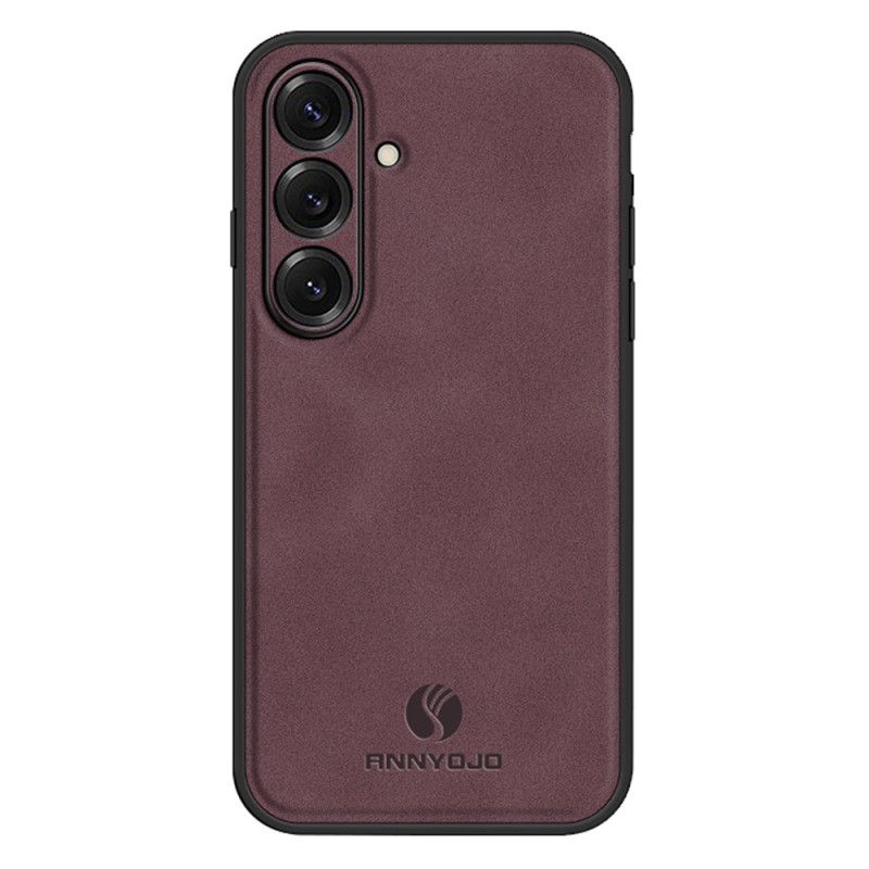 Skal Samsung Galaxy S26 Förstärkt Lädereffekt