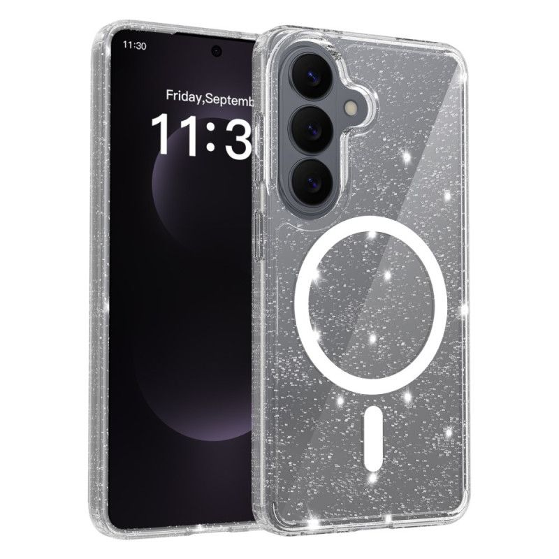 Skal Samsung Galaxy S26 Glittrig Magnetisk Plånbok