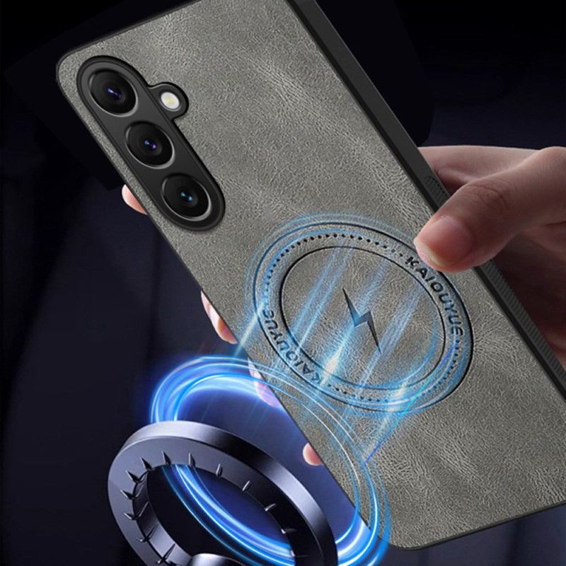 Skal Samsung Galaxy S26 Magnetisk Lädereffekt