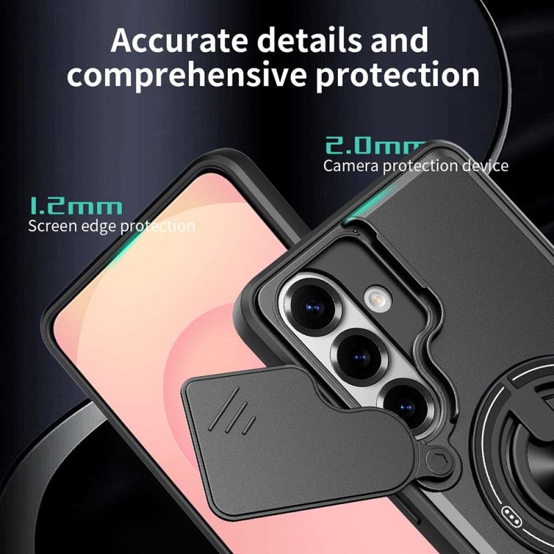 Skal Samsung Galaxy S26 Magnetisk Vikbar Ringhållare Och Kameraskydd