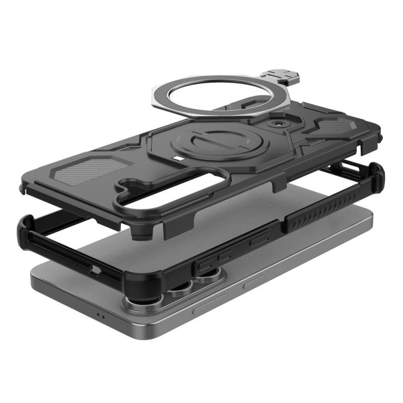 Skal Samsung Galaxy S26 Robust Med Roterande Metallstativ