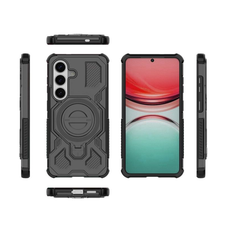 Skal Samsung Galaxy S26 Robust Med Roterande Metallstativ