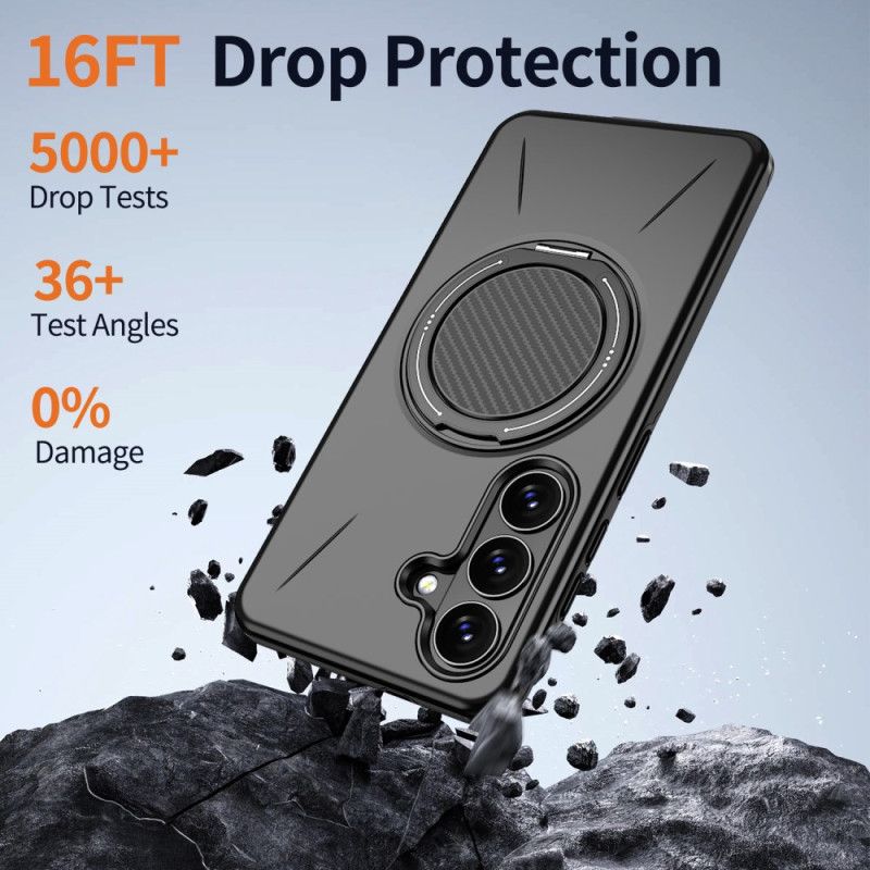 Skal Samsung Galaxy S26 Telefonfodral Magnetisk Med Roterande Stativ