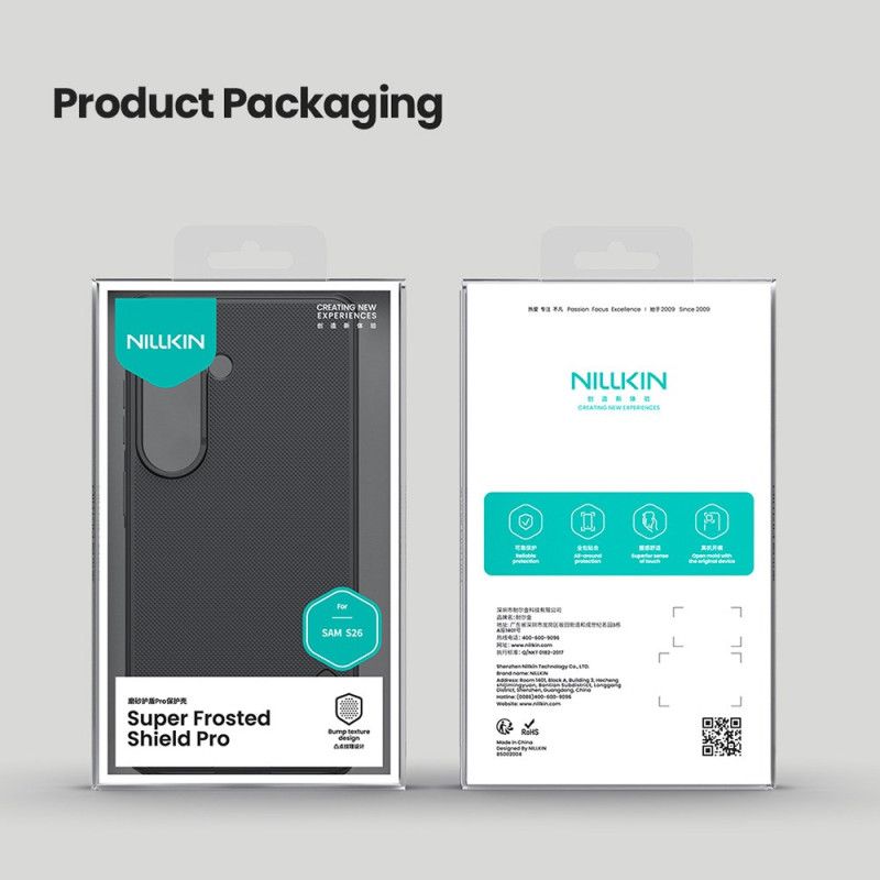 Skal Samsung Galaxy S26 Telefonfodral Nillkin Frosted Shield Pro Plånbok