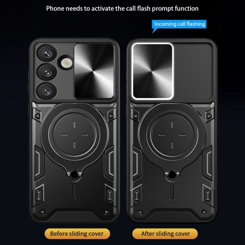 Skal Samsung Galaxy S26 Telefonfodral Skjutbart Kamerastativ Och Skydd