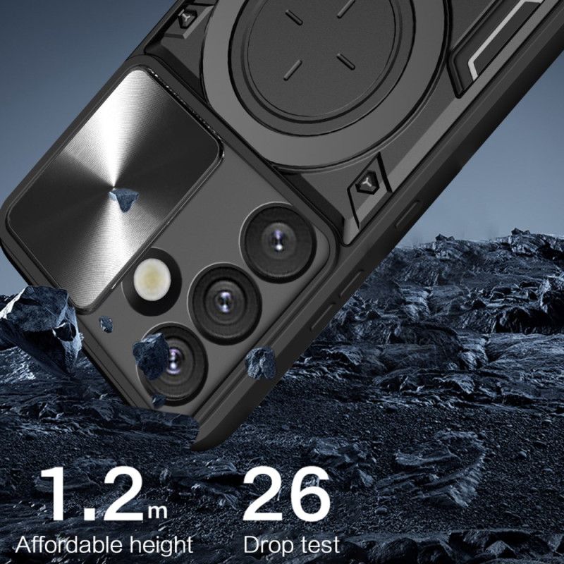 Skal Samsung Galaxy S26 Telefonfodral Skjutbart Kamerastativ Och Skydd