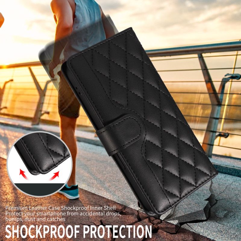 Skyddsfodral Samsung Galaxy S26 Quiltad Med Remmar