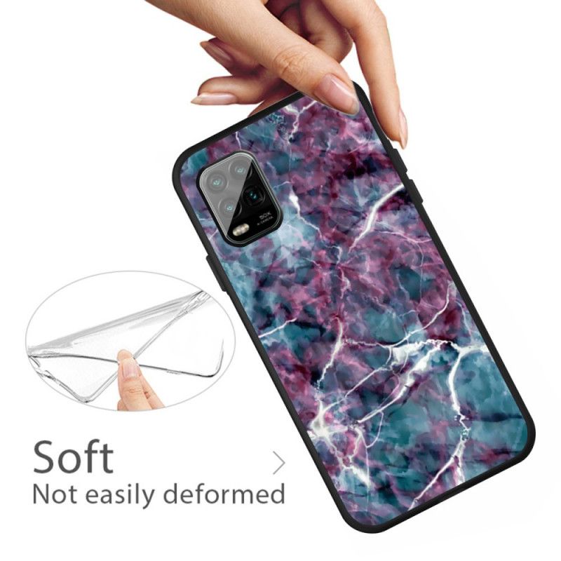 Skal Xiaomi Mi 10 Lite Lila Marmor
