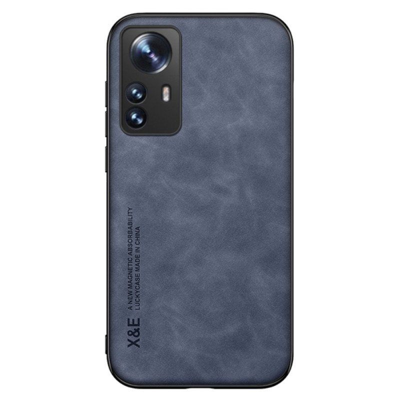 Skal Xiaomi 12 / 12X X&e Lädereffekt Läder