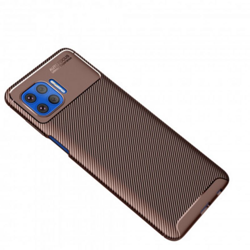 Skal Moto G 5g Plus Flexibel Kolfiberstruktur
