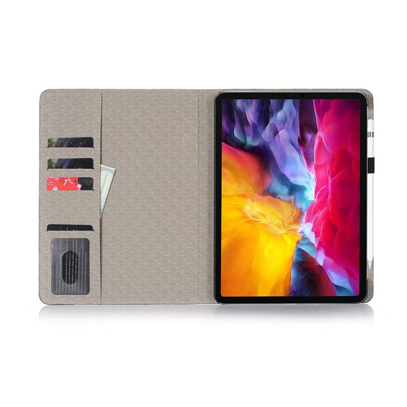 Fodral för iPad Pro 12.9" (2018) (2020) Svart Krokodilhud