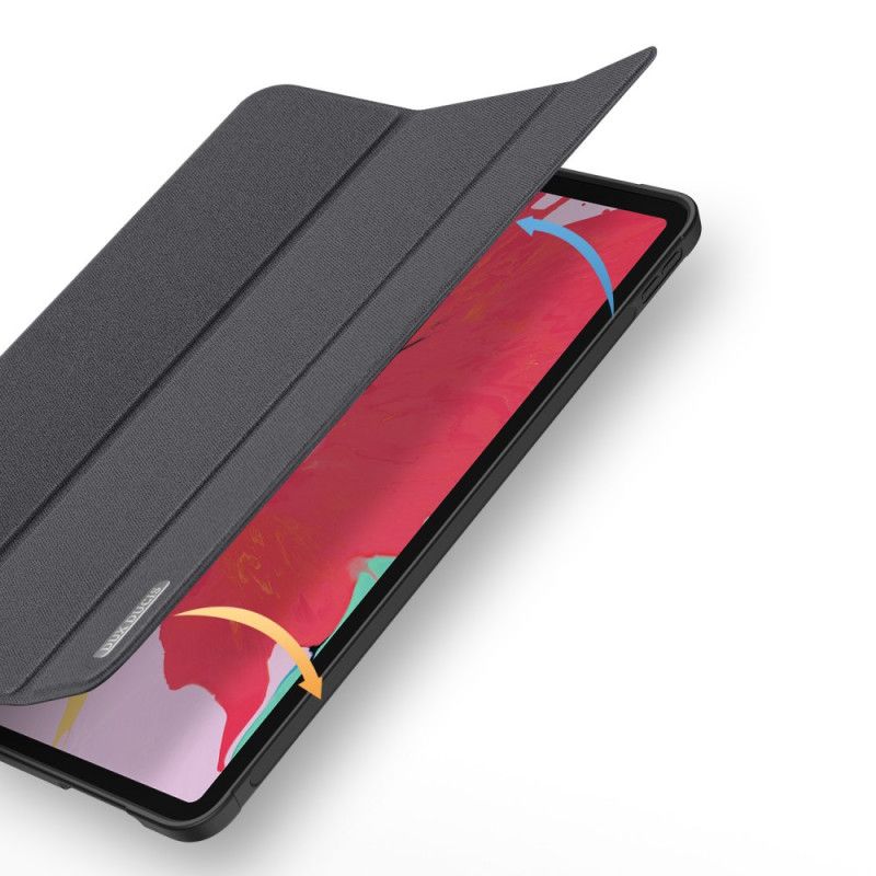 Smart Fodral iPad Pro 12.9" (2018) (2020) Svart Dux Ducis Domo-Serie