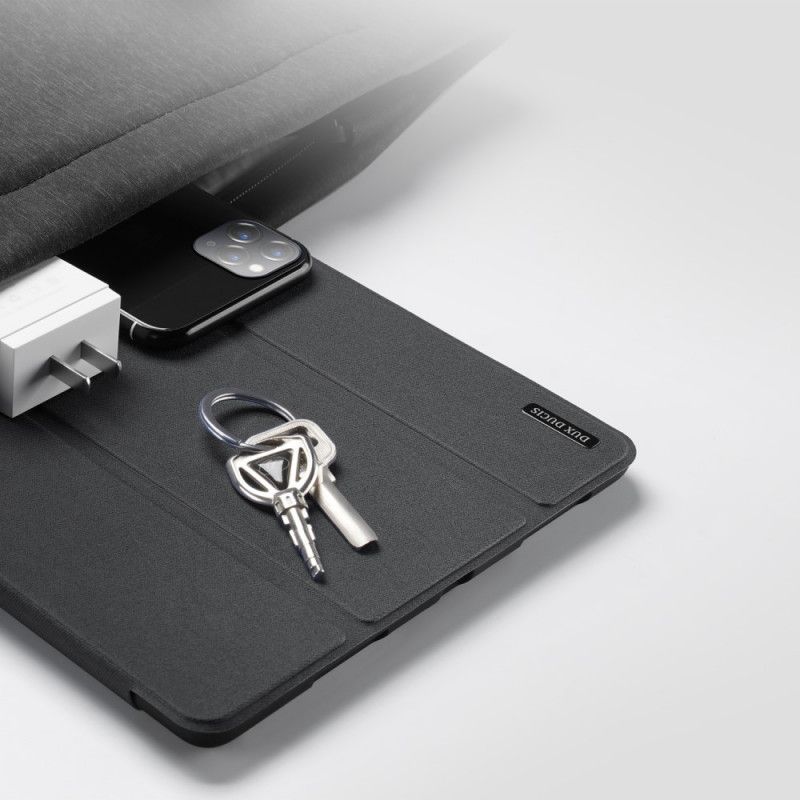 Smart Fodral iPad Pro 12.9" (2018) (2020) Svart Dux Ducis Domo-Serie