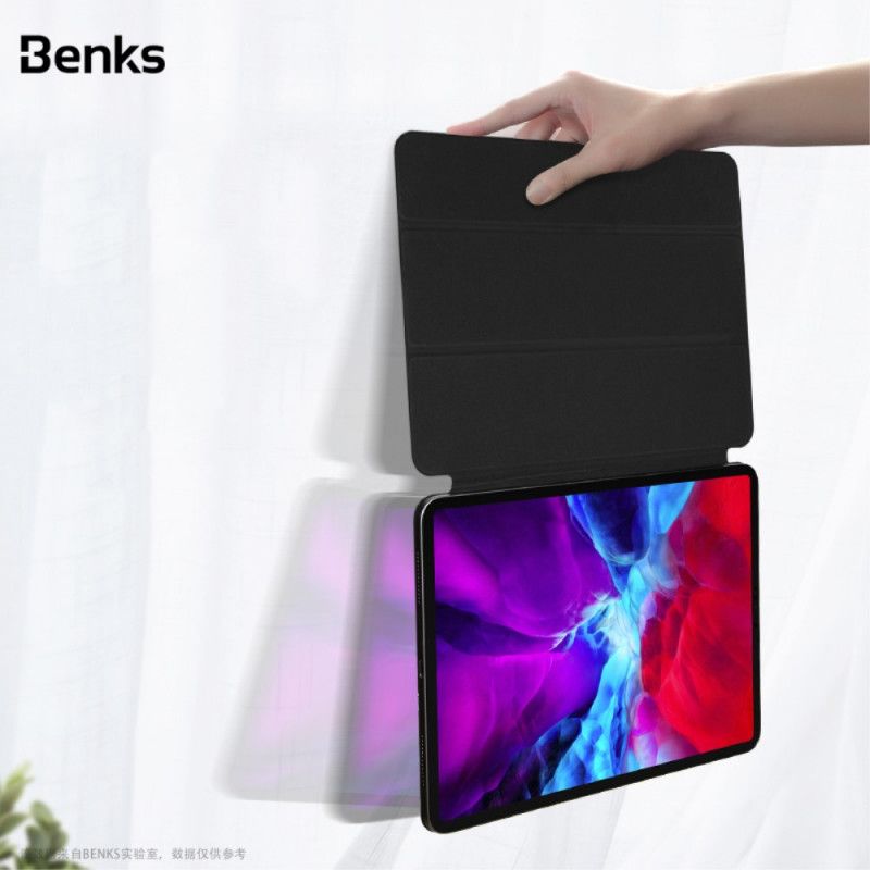 Smart Fodral iPad Pro 12.9" (2018) (2020) Svart Klassiska Bänkar