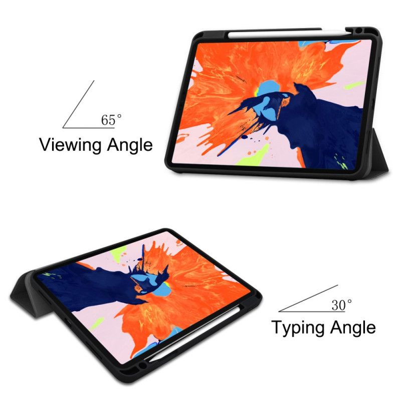 Smart Fodral iPad Pro 12.9" (2018) (2020) Svart Trippelvikt