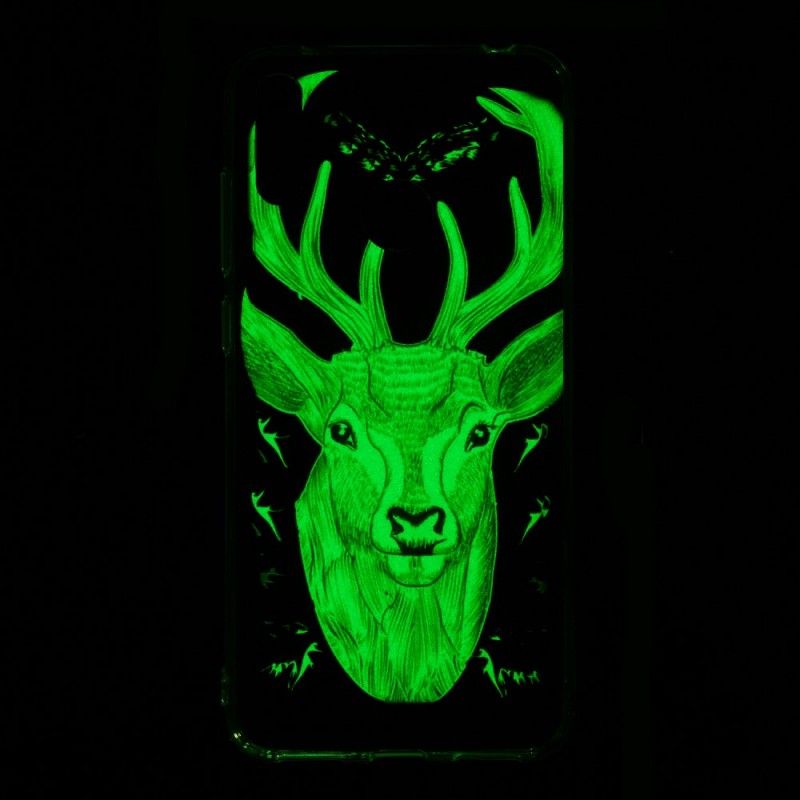 Skal Huawei Y7 2019 Fluorescerande Majestätisk Hjort