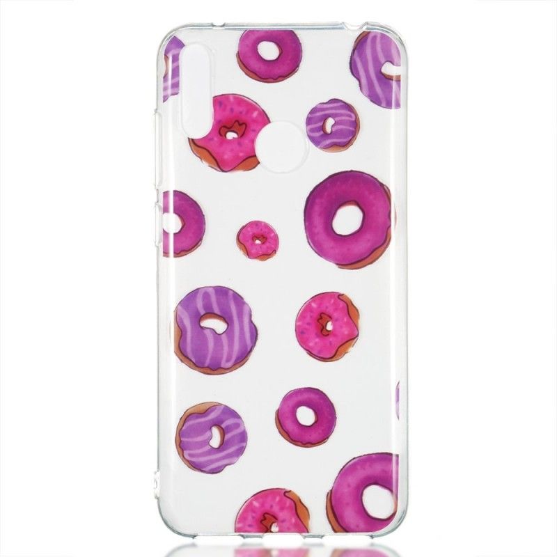 Skal Huawei Y7 2019 Mobilskal Transparent Munkfläkt