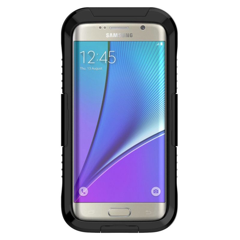 Skal Samsung Galaxy S7 Edge Svart Mobilskal Vattentät