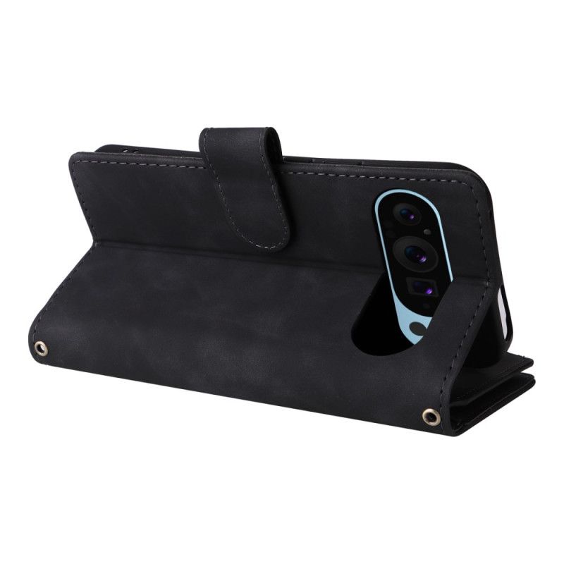 Fodral För Google Pixel 10 / 10 Pro Plånbok Med Dragkedja