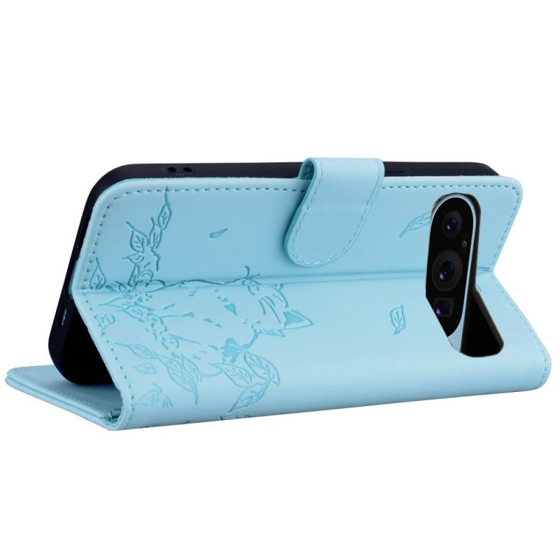 Fodral Google Pixel 10 / 10 Pro Kattmönster