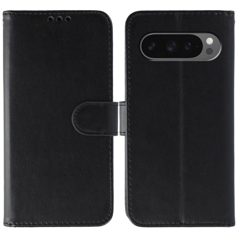 Läderfodral Google Pixel 10 / 10 Pro Telefonfodral Lädereffekt Med Rem