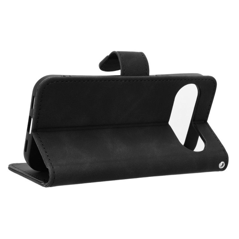 Läderfodral Google Pixel 10 / 10 Pro Telefonfodral Mockaeffekt