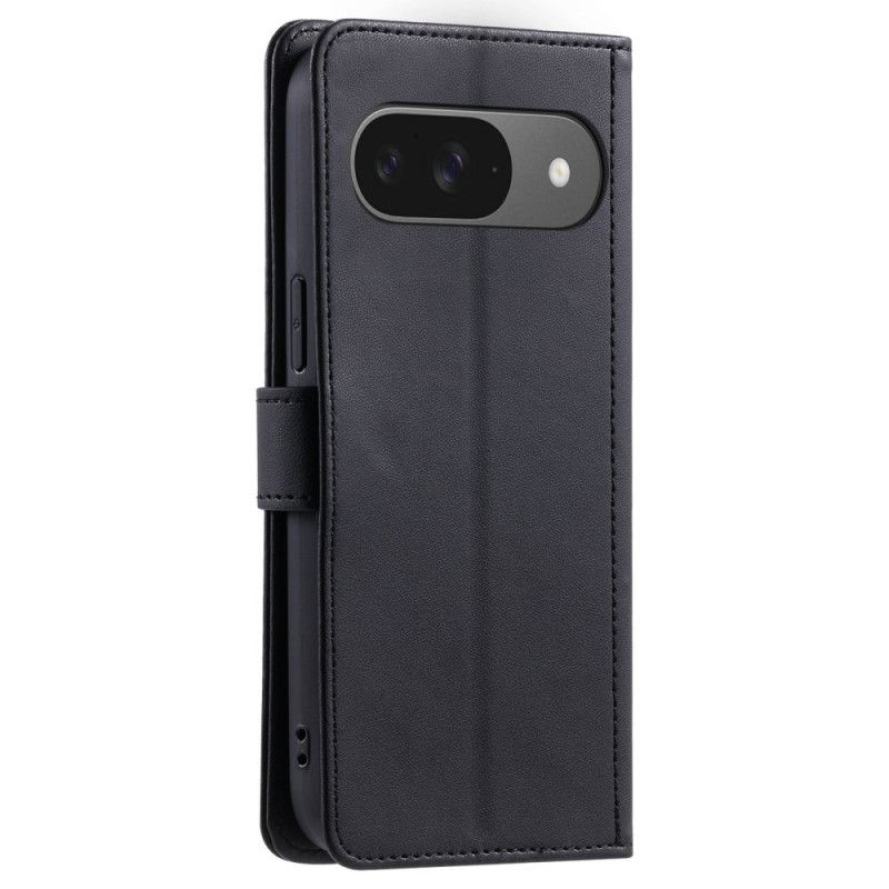 Läderfodral Google Pixel 10 / 10 Pro Telefonfodral Quiltad Med Remmar