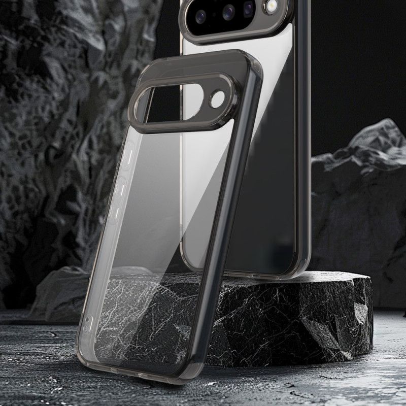 Skal För Google Pixel 10 / 10 Pro Transparent Med Metallkant