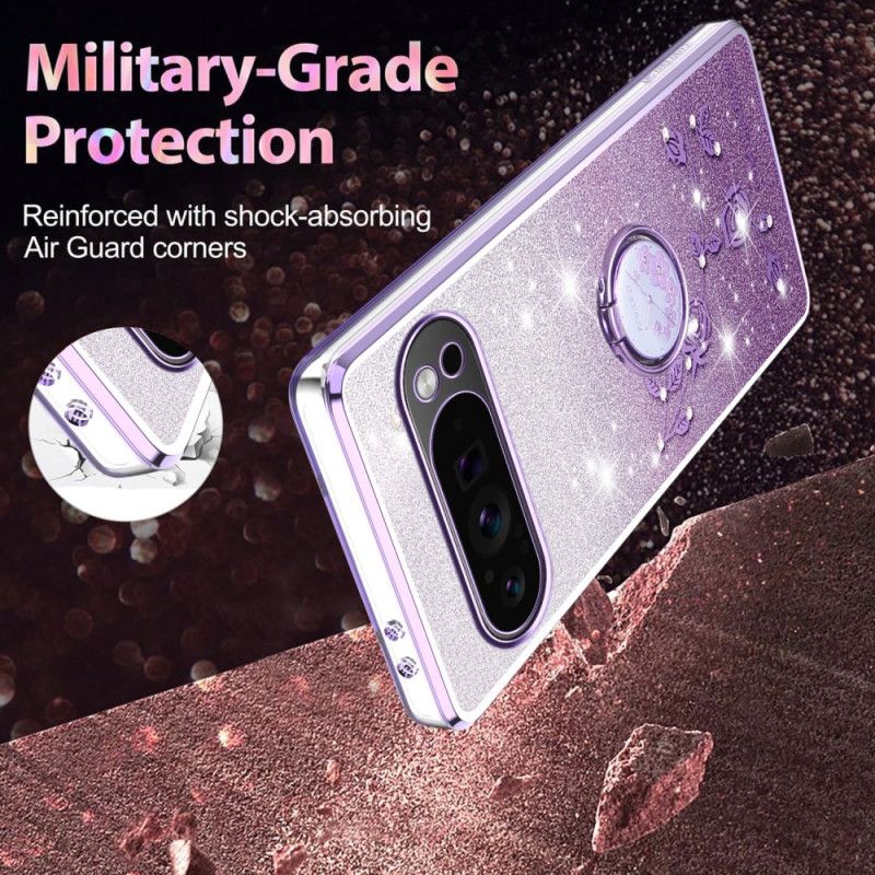 Skal Google Pixel 10 / 10 Pro Kadem Strass- Och Ringhållare